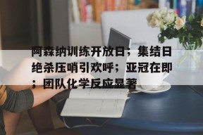 爱游戏-包含阿森纳训练开放日；集结日绝杀压哨引欢呼；亚冠在即；团队化学反应显著的词条